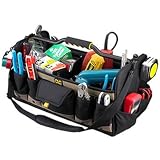 Custom Leathercraft 1579 27 Pocket 20 Open Top Softsided Tool Box