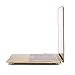 Ruban Retina 12-inch GOLD Rubberized Hard Case and Keyboard Cover for MacBook 12