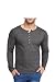 Leana Dark Grey Stylish Henley Men