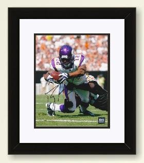 Percy Harvin Autographed Minnesota Vikings 8x10 photo - Custom Framed
