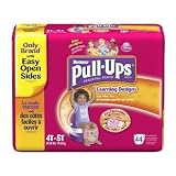 Huggies Pull-Ups Learning Design Training Pants, Size 4T-5T, Girl, 44 Count - Pack of 4 (=176 count) - With New Designs Disney Princess
