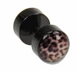 FAKE PLUG ANODIZED WITH LOGO 16g - Sold Individually
