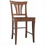 Colors Cuisine Cherry Drop Leaf/Counter Height Fan Splat 5pc Dining Set - B ....