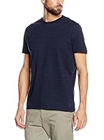 Cortefiel Camiseta Manga Corta (Azul Marino)