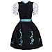 Gaudi-leathers Women's German Dirndl Dress Costumes for Bavarian Oktoberfest Carnival Halloween
