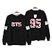 KPOP Bangtan Boys BTS Jung Kook SUGA V J-Hope Sweater Jumper Black