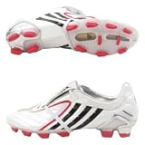 adidas Men's P POWERSWERVE TRXFG Soccer
Shoe,White/Black/Silver,13.5 M
