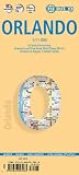 Laminated Orlando Map by Borch (English, Spanish, French, Italian and German Edition)