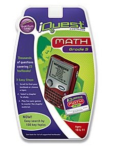 LEAPFROG ENTERPRISES LFC40109-99934 IQUEST CARTRIDGE MATH GR 5