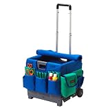 Kitchen & Housewares : Fiskars Craft Crate Rolling Organizer