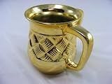 Gold Basketweave Washing Cup