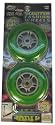 SET OF 2 GREEN WHEELS FOR Razor Scooter w/ABEC5 Bearing