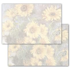 Sunflowers - Set of 10 Correspondence Greeting Cards and Envelopes