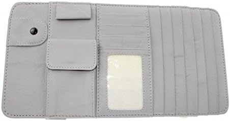 Newpioneer CD/DVD Visor CD/DVD Holder/wallet/organizer for Car Grey 1pcs