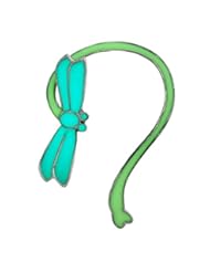 Jewelry: Winters Secret Popular Noctilucence Luminous Dragonfly Fluorescent Single Earring - Winter's Secret