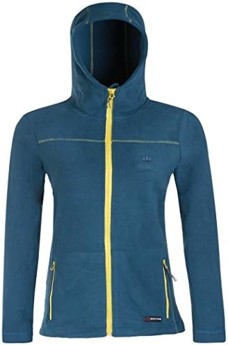 WantDo Walker womens's Full Zip Fleece Jacket Hooded Coat (Cymbidium)