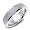 14K White Gold Handmade Hammered Wedding Band Ring