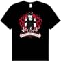 NCIS TV Show GOTH CRIME FIGHTER Abby Sciuto Adult Black T-shirt Tee Shirt, XL