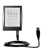 Classic Straight USB Cable for the iRex Digital Reader 1000 with Power Hot Sync and Charge capabilities - uses Gomadic TipExchange Technology