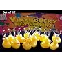 12 Rubber Duck Ducky Duckie Keychains Baby Shower Birthday Party Favors