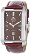 Fujitime Men's M2713-I Premier Quartz "Katsuoji" Brown Stainless Steel Leather Watch