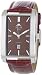 Fujitime Men's M2713-I Premier Quartz "Katsuoji" Brown Stainless Steel Leather Watch