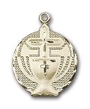 14kt Gold Communion Medal
