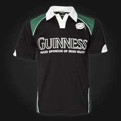 Guinness Black Proud Sponsor Rugby Polo
