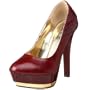 Michael Antonio Women's Lancer Pump,Red,7.5 M US