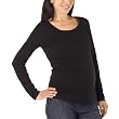 Liz Lange&reg; for Target&reg; Basic Long Sleeve Scoop Neck Tee -Black