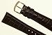 Mens Alligator Grain Watchband Brown 18mm Watch Band - by JP Leatherworks