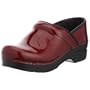 Dansko Women's Professional Patent Leather Clog,Claret,38 EU / 7.5-8 B(M) US