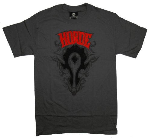 World Of Warcraft Cataclysm Horde Faction Blizzard Video Game T-Shirt Tee Select Shirt Size: