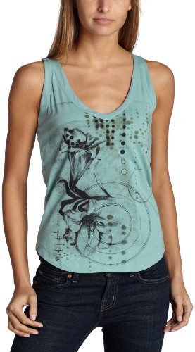 Diesel Women’s Tabrin Graphic Tank,Seafoam,S