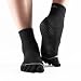 ToeSox Full Toe with Grip Yoga/Pilates Toe Socks, Black, Medium