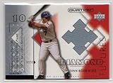 2002 Upper Deck Ovation Ivan Rodriguez Game Used Jersey Baseball Card