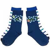 POLARN O. PYRET 2-PACK WILDFLOWER & STRIPE SOCKS (BABY)