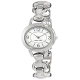 Nine West Women's NW1105WTSB Silver-Tone Link Bracelet Watch