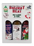 Holiday Heat X-Mas Hot Sauce Gift Set, 3/5oz. Holiday Heat X-Mas Hot Sauce Gift Set, 3/5oz.
