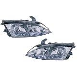 1997-2001 Lexus ES300 (Non HID Type) Headlight Assembly (Non HID Type) 1-Pair(Driver... by AutoLightsBulbs