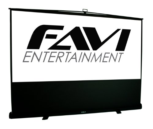 FAVI 16:9/100-Inch Portable Floor Stand Projector Screen (FS-HD-100)