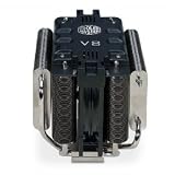 Cooler Master V8 Nickel Plated Copper Base Aluminum Fins 8 Heatpipes Core i7 1366 CPU Cooler - (RR-UV8-XBU1-GP)