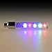 2pcs 32 Changes Bike Bicycle Wheel Tire Valve Cap Spoke Neon 5 LED Lights Lamp