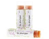 Nature's Silk Lip Plumper. Cinnamon Spice. Tingly. Organic. Lip Butter. Green + Lovely.