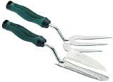 from Draper Draper Expert 14406 Stainless Steel Heavy-Duty Soft-Grip Fork and Trowel Set Model 14406
