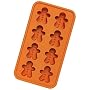 Gingerbread Man Silicone Ice Cube / Chocolate Tray 