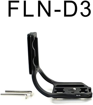 Chunnuan Shop Quick Release Custom L Plate Bracket for Nikon D3 FLN-D3 Arca-Swiss Ball Head RRS,Black