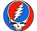 Grateful Dead - 5" Classic Steal Your Face Logo - Sticker / Decal (Lightning Bolt/Skull)