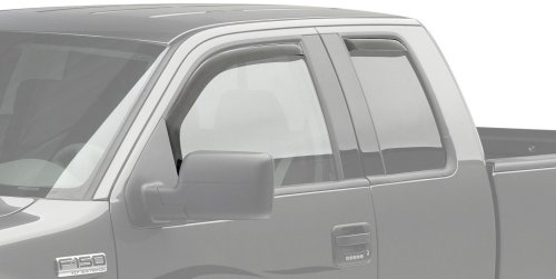 EGR 573171 WindowVisor Dark Smoke 4-Piece In-Channel Tapeless Window Visors