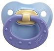 NUK Classic Silicone BPA Free Fashion Pacifier, Size 1, Single Pack, Colors May Vary